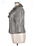 Adrianna Papell Solid Gray Blazer Size 14 - photo 5