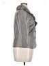 Adrianna Papell Solid Gray Blazer Size 14 - photo 4