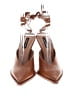 BCBGMAXAZRIA 100% Leather Brown Heels Size 7 1/2 - photo 2