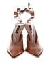 BCBGMAXAZRIA 100% Leather Brown Heels Size 7 1/2 - photo 2