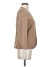 Theory Solid Tan Wool Blazer Size 4 - photo 4