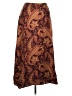 Worthington 100% Polyester Paisley Brown Formal Skirt Size 10 (petite) - photo 1