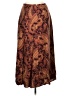 Worthington 100% Polyester Paisley Brown Formal Skirt Size 10 (petite) - photo 2