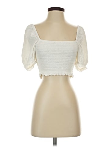 Roxy 3/4 Sleeve Blouse (view 1)