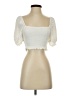 Roxy Ivory 3/4 Sleeve Blouse Size S - photo 1
