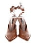 BCBGMAXAZRIA 100% Leather Brown Heels Size 7 1/2 - photo 2
