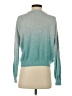 Splendid Color Block Teal Pullover Sweater Size S - photo 2