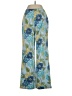 Talbots Floral Blue Casual Pants Size S - photo 2