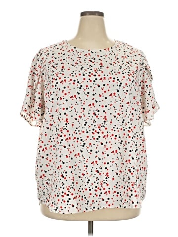 Rouge Short Sleeve Blouse (view 1)