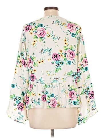 Laundry by Shelli Segal 3/4 Sleeve Blouse (view 2)