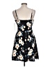 Almost Famous 100% Polyester Floral Black Casual Dress Size L - photo 2