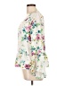 Laundry by Shelli Segal Floral Ivory 3/4 Sleeve Blouse Size M - photo 5