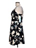 Almost Famous 100% Polyester Floral Black Casual Dress Size L - photo 5