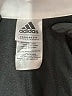Adidas 100% Polyester White Black Track Jacket Size 4 - photo 3