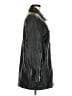 Liz Claiborne 100% Leather Black Coat Size M - photo 4