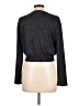 Aqua Metallic Gray Pullover Sweater Size L - photo 2