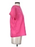 Joanna 100% Polyester Pink Short Sleeve Top Size S - photo 4