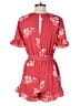 One Clothing Floral Red Romper Size S - photo 2