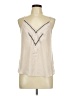 41Hawthorn 100% Polyester Ivory Sleeveless Blouse Size M - photo 1
