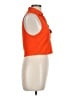 Zara Orange Sleeveless Blouse Size L - photo 4