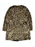 Crewcuts 100% Polyester Animal Print Gold Coat Size 10 - photo 2