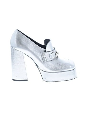 Versace  Metallic Medusa Chain Platform Loafers pumps (view 1)
