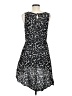 metaphor 100% Rayon Animal Print Black Casual Dress Size M - photo 2