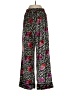 Sofia by Sofia Vergara Animal Print Black Casual Pants Size S - photo 1
