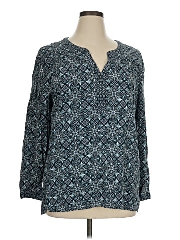 J.Jill 3/4 Sleeve Blouse (view 1)