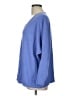 Purejill Blue Pullover Sweater Size Lg Petite - photo 5