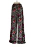 Sofia by Sofia Vergara Animal Print Black Casual Pants Size S - photo 2