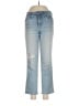 Evereve Hearts Blue Jeans Size 28 waist - photo 1