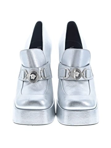 Versace  Metallic Medusa Chain Platform Loafers pumps (view 2)