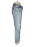 Evereve Hearts Blue Jeans Size 28 waist - photo 4