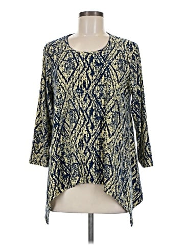 Jon & Anna 3/4 Sleeve Blouse (view 1)