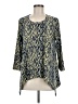 Jon & Anna Blue 3/4 Sleeve Blouse Size M - photo 1