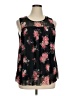 Bobbie Brooks Black Sleeveless Blouse Size XL - photo 1