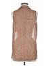 Pleione 100% Polyester Brown Sleeveless Blouse Size M - photo 2