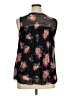 Bobbie Brooks Black Sleeveless Blouse Size XL - photo 2