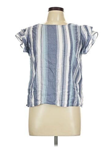 CALVIN KLEIN JEANS Short Sleeve Blouse (view 1)