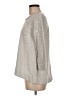 Ann Taylor LOFT 100% Cotton Silver Sweatshirt Size M - photo 5
