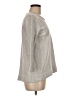 Ann Taylor LOFT 100% Cotton Silver Sweatshirt Size M - photo 4