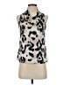Ann Taylor Ivory Sleeveless Silk Top Size 0 Petite - photo 1