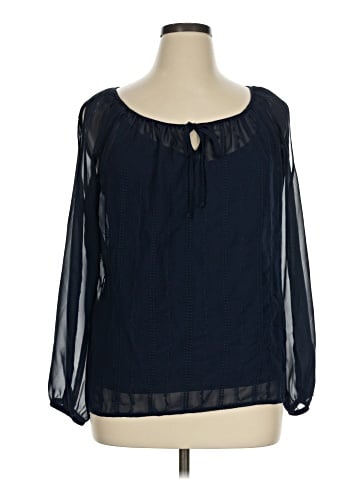 AB Studio Long Sleeve Blouse (view 1)