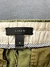 J.Crew 100% Linen Solid Green Khaki Shorts Size 4 - photo 3