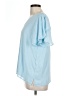 Vince Camuto 100% Polyester Blue Short Sleeve Blouse Size L - photo 5