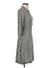 La Belle Houndstooth Black Casual Dress Size S - photo 4