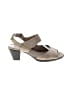 Munro American Gray Sandals Size 7 1/2 - photo 1