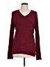 Tommy Hilfiger 100% Cotton Burgundy Pullover Sweater Size L - photo 1