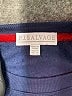 P.J. Salvage Hearts Blue Pullover Sweater Size M - photo 7